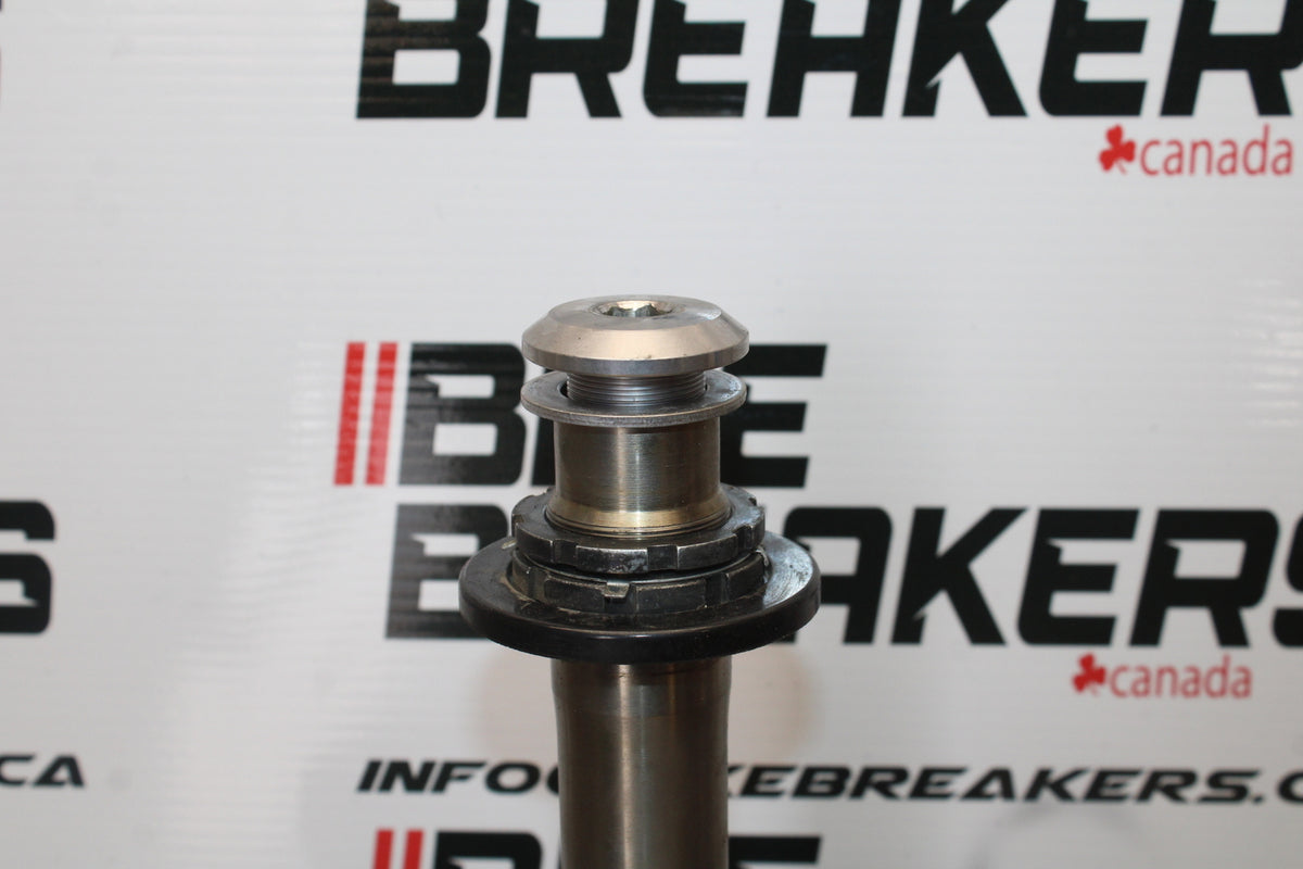 07 KAWASAKI Z1000 FRONT FORKS CLAMP LOWER TRIPLE TREE STEM BB148