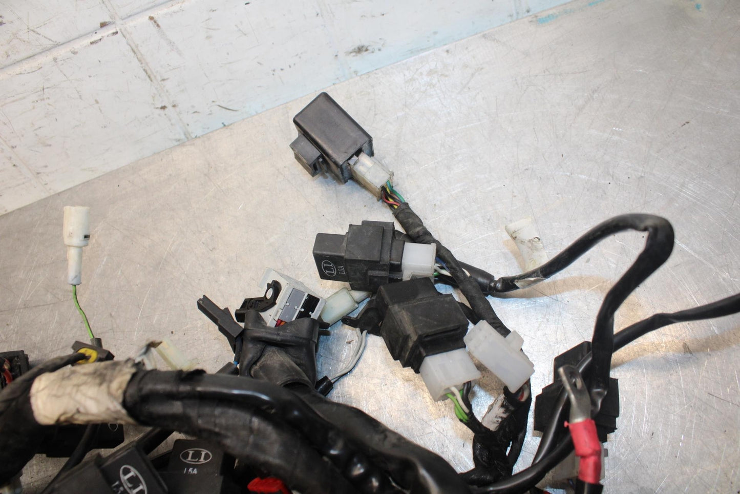 2009 Aprilia Shiver 750 SL750 MAIN ENGINE WIRING HARNESS MOTOR WIRE LOOM BB506