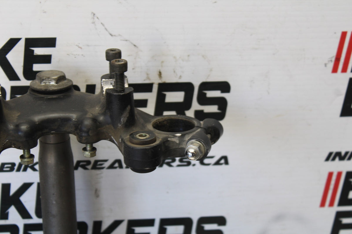 81 YAMAHA MAXIM 550 XJ550 FORKS CLAMP UPPER LOWER TRIPLE TREE STEM BB866