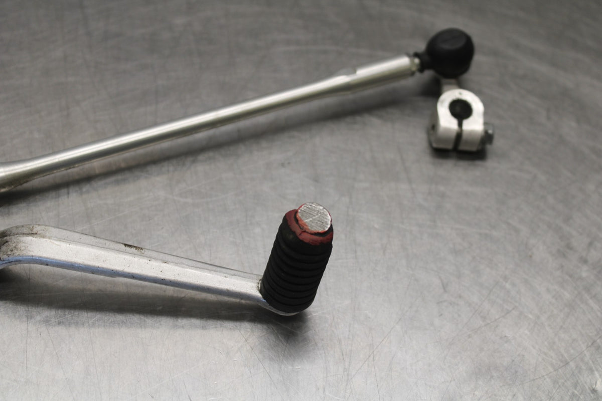 08-16 YAMAHA YZF R6 SHIFTER LINKAGE SHIFT LINK PEDAL BB929