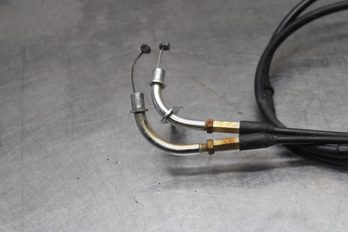 97 KAWASAKI VULCAN 1500 VN1500D CLASSIC THROTTLE CABLES LINES BB936