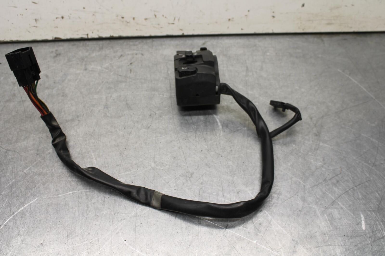 09-12 KAWASAKI NINJA ZX6R LEFT CLIP ON HANDLE HORN SIGNALS SWITCH  BB640