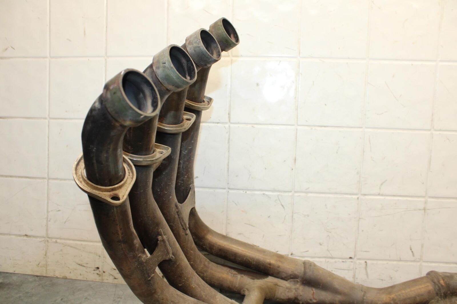 2001 Suzuki GSXR600 EXHAUST HEADER PIPES MANIFOLD 14100-39F01 BB59