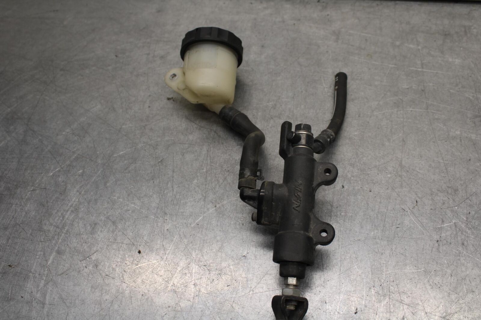 2008 Honda CBF1000 REAR BACK BRAKE MASTER CYLINDER W RESERVOIR BB641