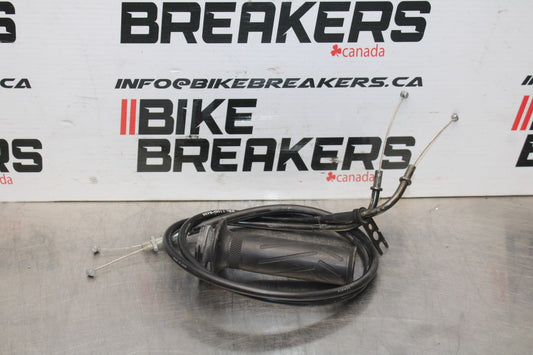 05 YAMAHA YZF R6 THROTTLE CABLES LINES BB814