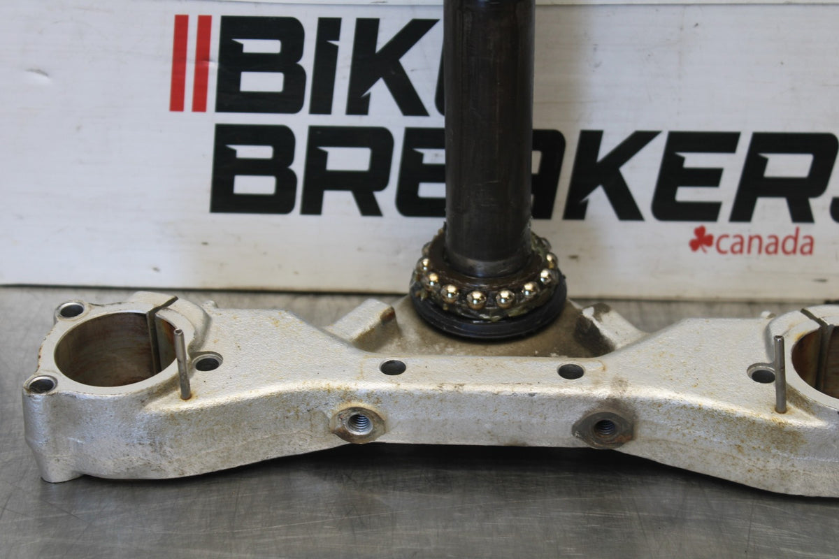 08 YAMAHA V STAR 1100 XVS1100AW CLASSIC FORKS CLAMP LOWER TRIPLE TREE BB916