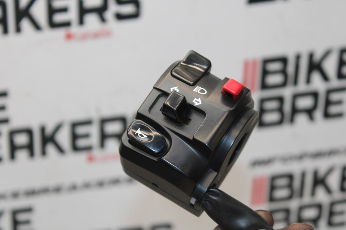 12-16 KAWASAKI NINJA 650 EX650F ABS LEFT HANDLE HORN SIGNALS SWITCH BB860