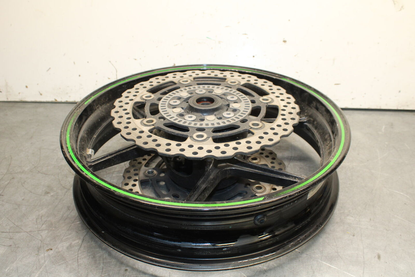 12-17 KAWASAKI ER-6N Z650 FRONT RIM FRONT WHEEL BB709