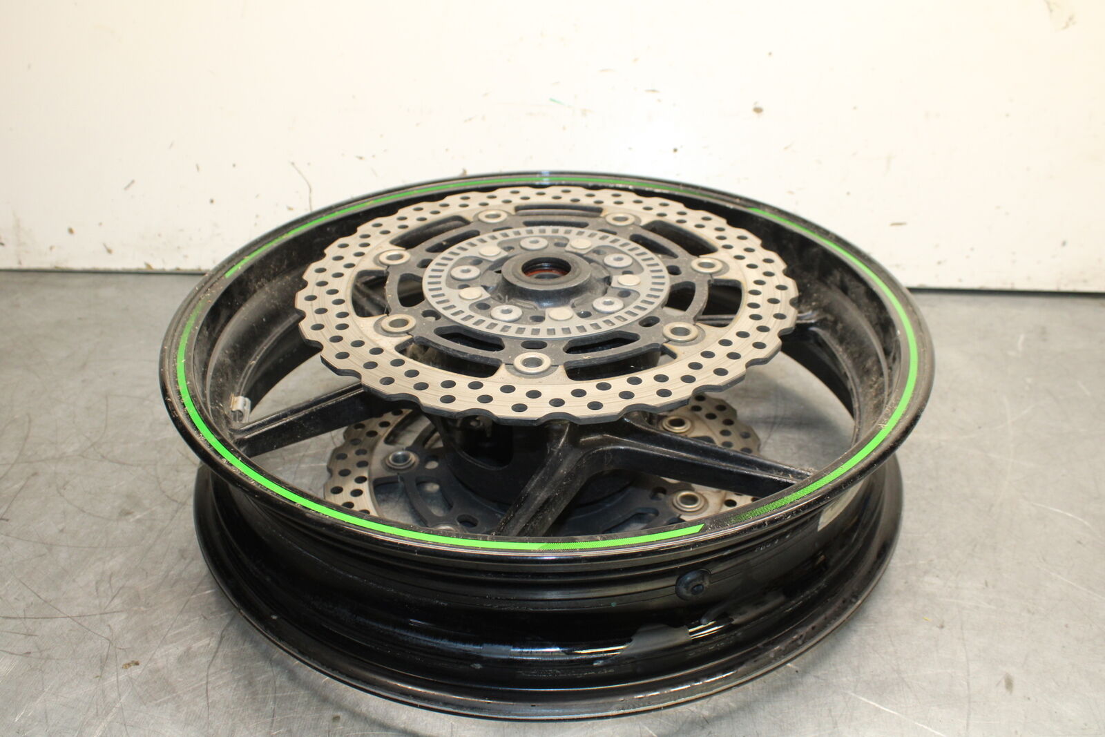 12-17 KAWASAKI ER-6N Z650 FRONT RIM FRONT WHEEL BB709