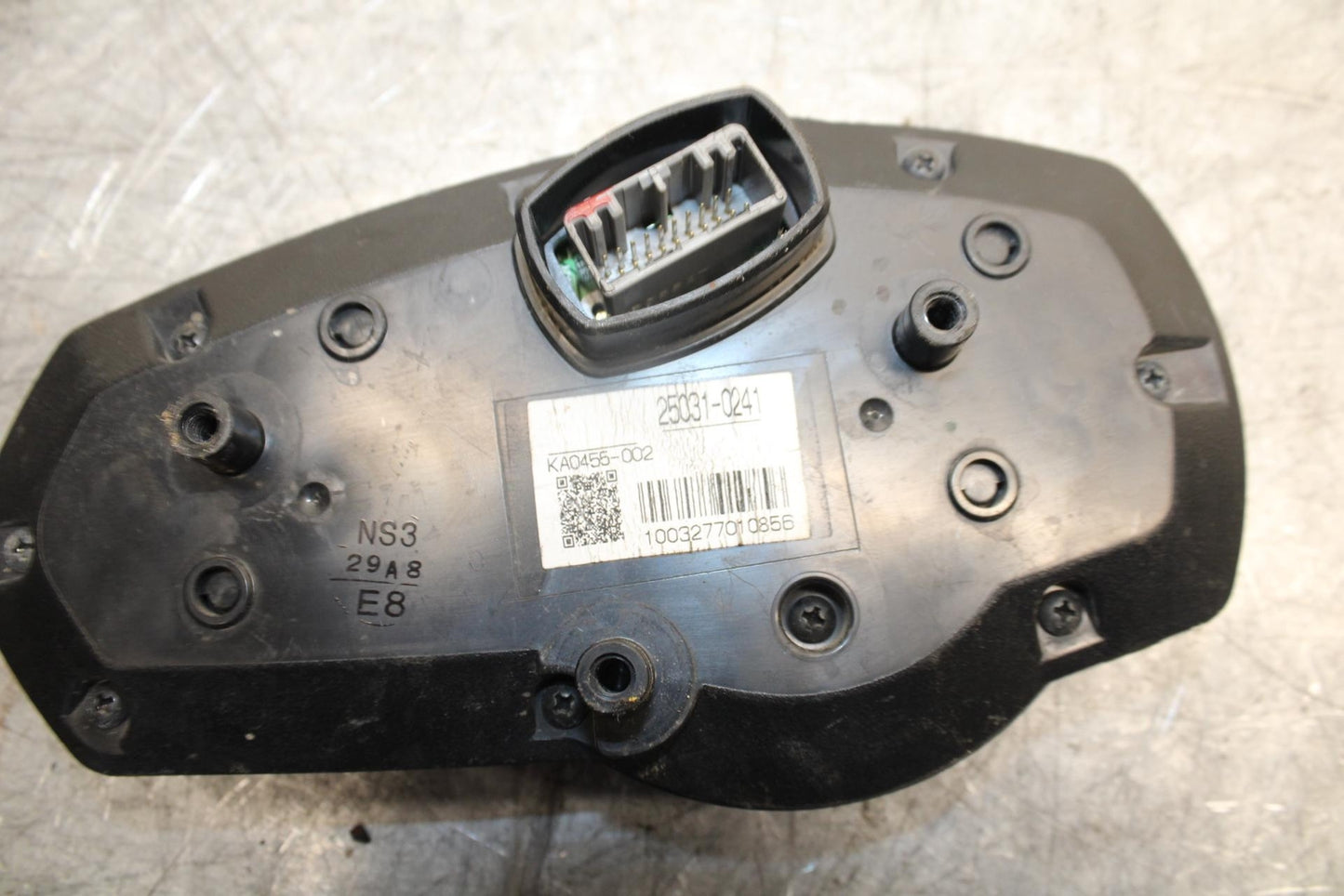 2009 Kawasaki Ninja ZX6R ZX600R SPEEDO  GAUGES DISPLAY CLUSTER SPEEDOMETER BB538