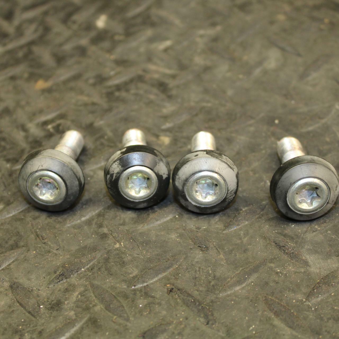 09-14 YAMAHA YZF R1 REAR BACK SUBFRAME SUB FRAME MOUNTING BOLTS HARDWARE BB192