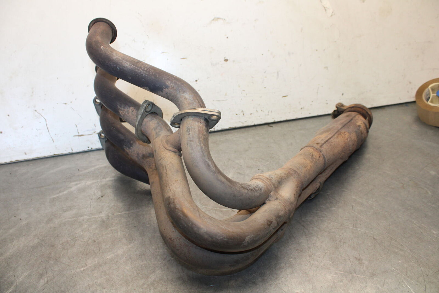 09-12 KAWASAKI NINJA ZX6R ZX600R EXHAUST HEADER PIPES MANIFOLD 39178-0148 BB656