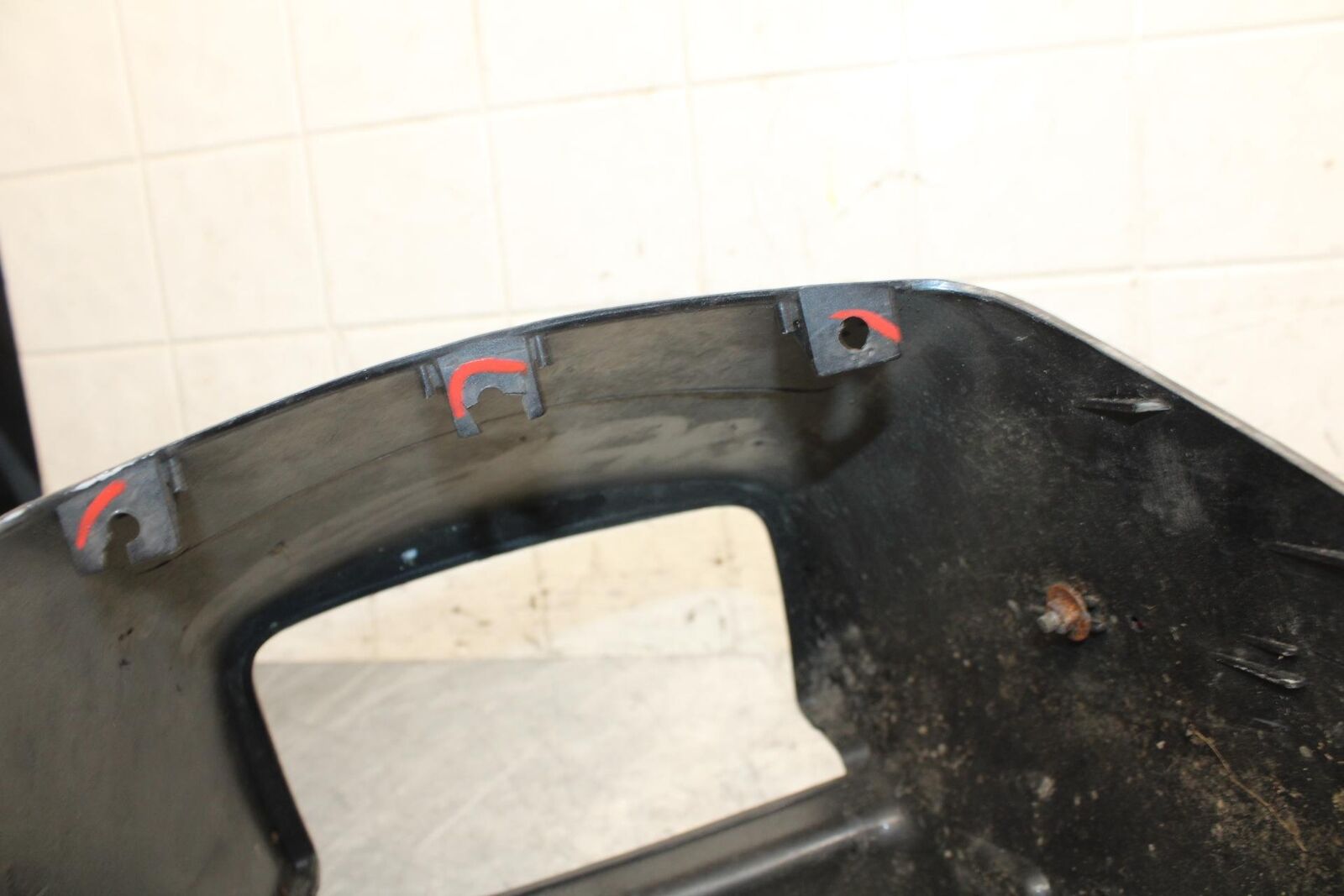1983 Suzuki GS750E REAR BACK TAIL FAIRING COWL SHROUD BB234