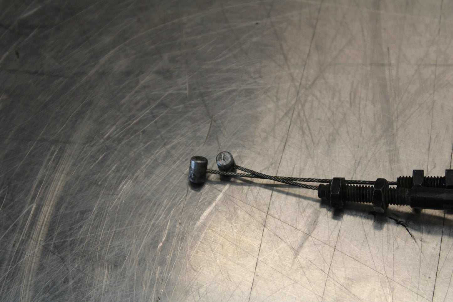 14-17 YAMAHA FZ07 THROTTLE CABLE LINE HOUSING GUIDE BB162