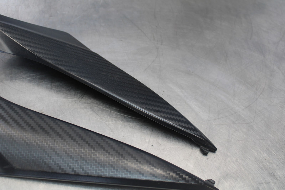 11-26 SUZUKI GSXR750 RIGHT LEFT GAS FUEL TANK PANELS COVERS TRIM SET COWLS BB900