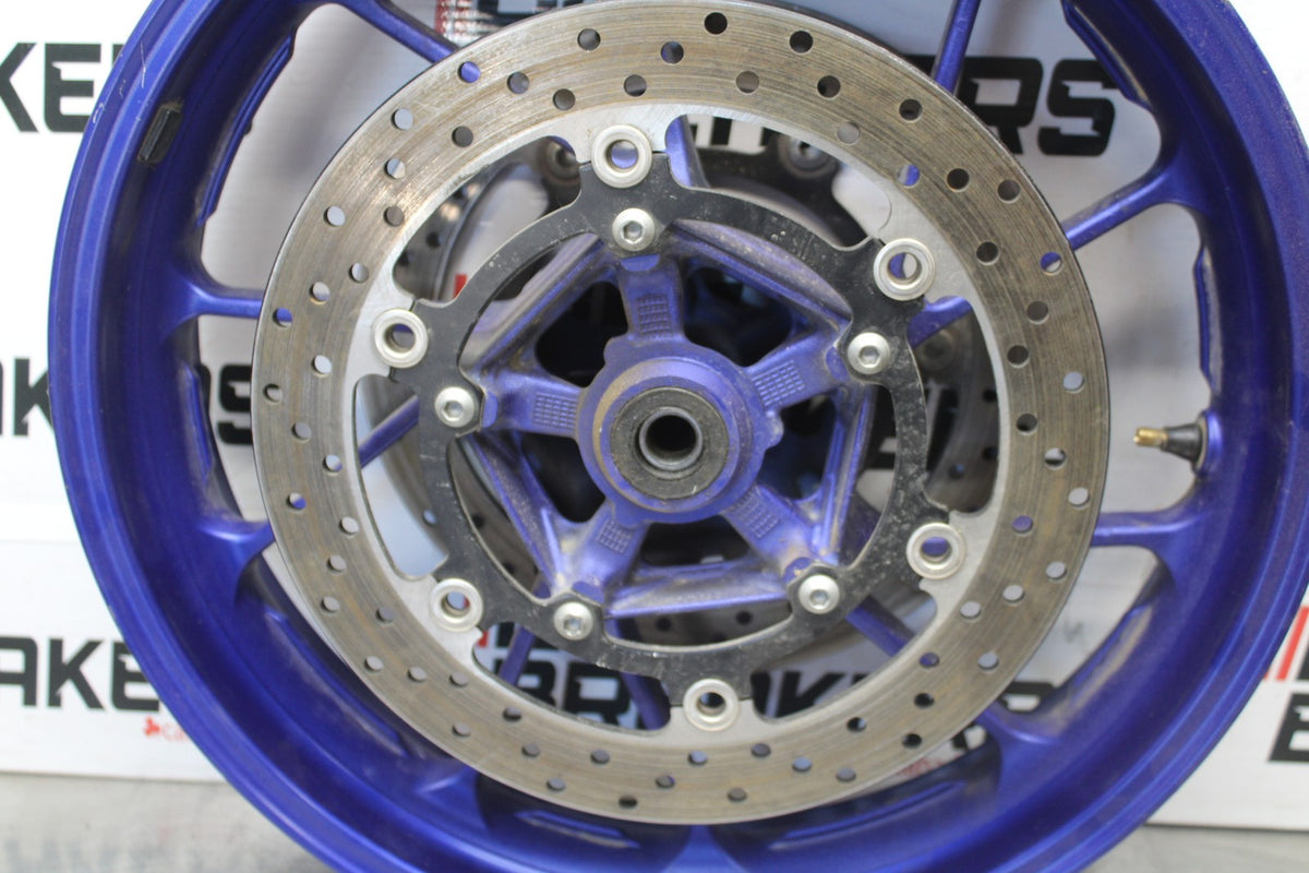 14-17 YAMAHA FZ09 FRONT WHEEL FRONT RIM & ROTORS BB102