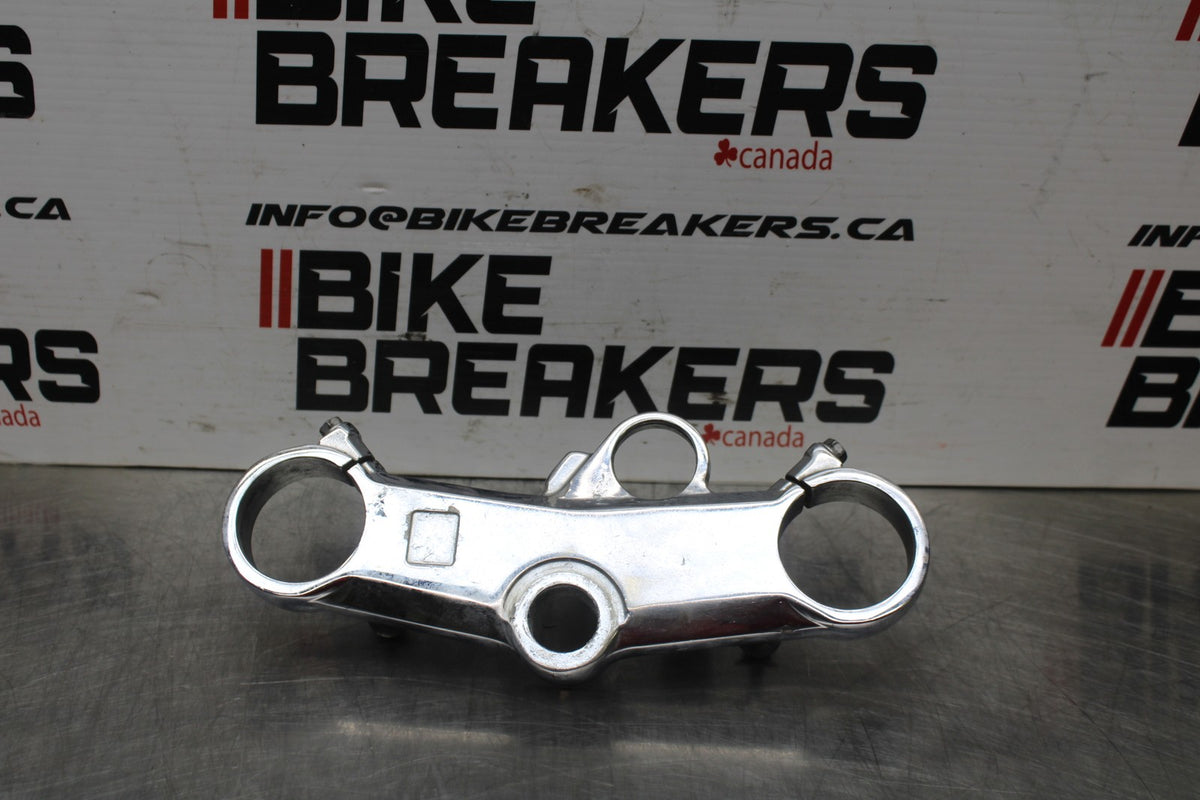 01-02 SUZUKI GSXR1000 FORKS UPPER TRIPLE TREE CLAMP BB820