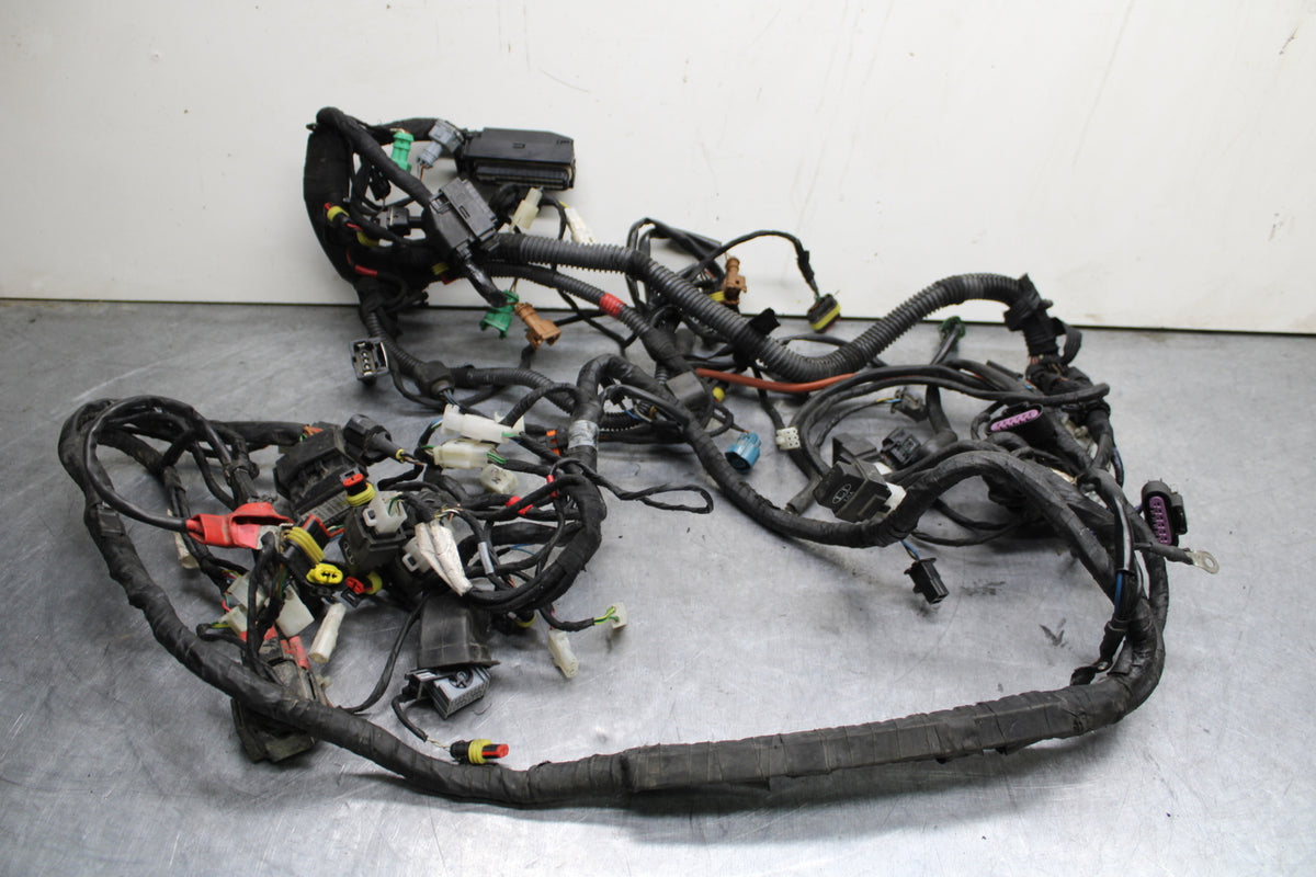 10-11 APRILIA RSV4 R MAIN ENGINE WIRING HARNESS MOTOR WIRE LOOM BB120