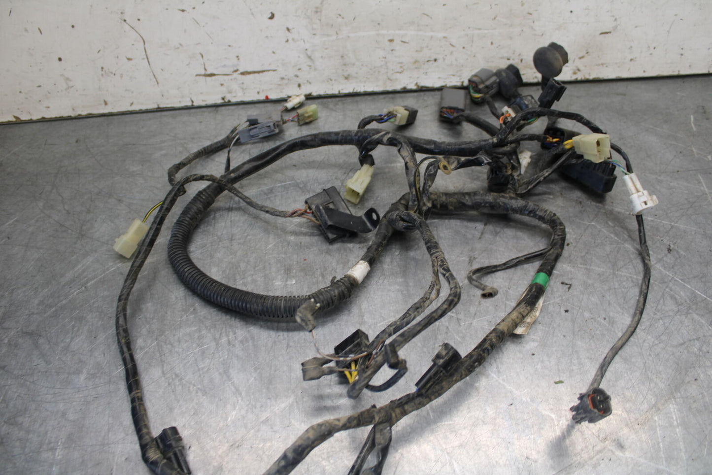 08-18 KAWASAKI KLR650 MAIN ENGINE WIRING HARNESS MOTOR WIRE LOOM BB707