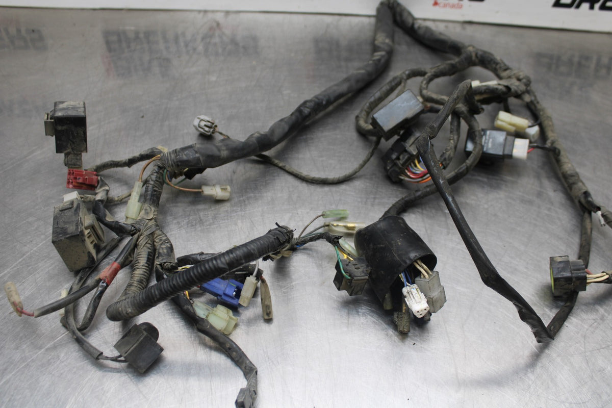 08 YAMAHA V STAR 1100 XVS1100AW CLASSIC MAIN ENGINE WIRING HARNESS BB916