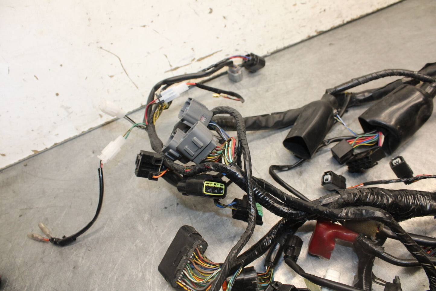 09-12 KAWASAKI NINJA ZX6R MAIN ENGINE WIRING HARNESS WIRE LOOM 26031-0793  BB698