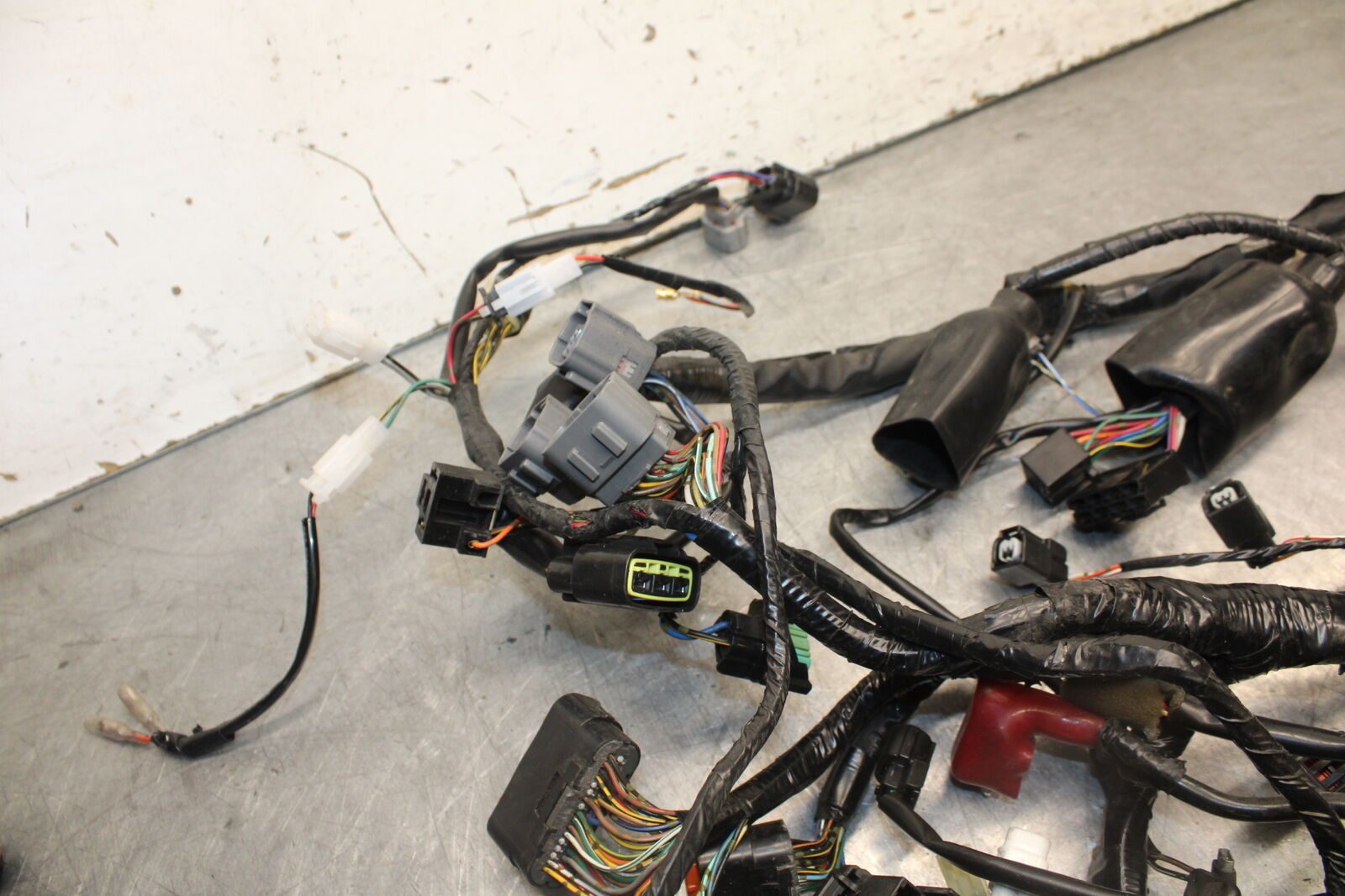 09-12 KAWASAKI NINJA ZX6R MAIN ENGINE WIRING HARNESS WIRE LOOM 26031-0793  BB698