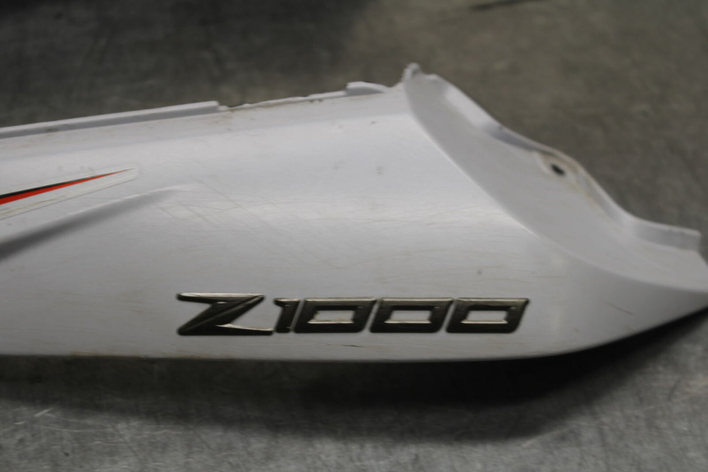 12-13 KAWASAKI Z1000 REAR BACK TAIL FAIRING COWL SHROUD BB743