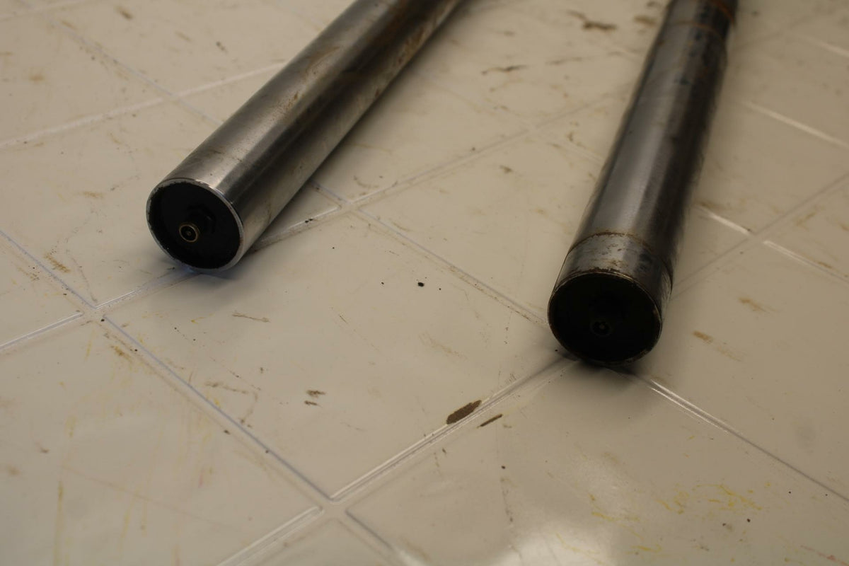 80-83 YAMAHA MAXIM 650 XJ650 FRONT FORKS SHOCK SUSPENSION SET PAIR BB403