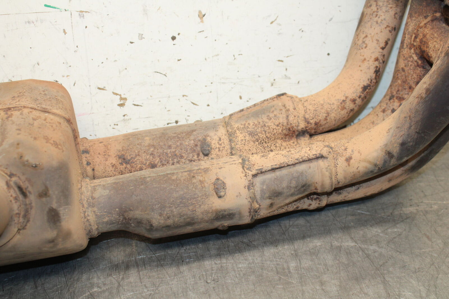 06 YAMAHA YZF R6 EXHAUST HEADER PIPES MANIFOLD BB716