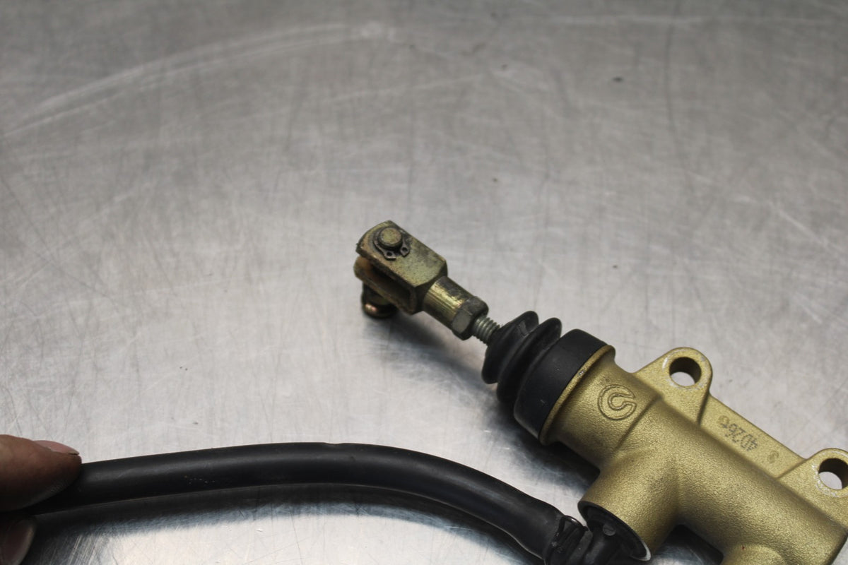 05 DUCATI SUPERSPORT 800 REAR BACK BRAKE MASTER CYLINDER W RESERVOIR BB913