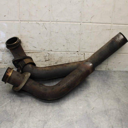 2008 Aprilia Shiver 750 SL750 EXHAUST HEADER PIPES MANIFOLD BB551