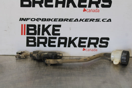 15 TRIUMPH TIGER 800 REAR BACK BRAKE MASTER CYLINDER W RESERVOIR BB873