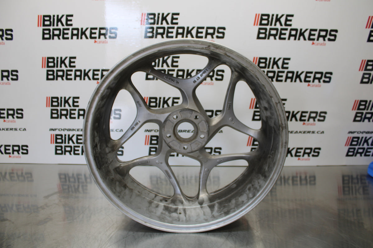 06-12 BMW F800ST REAR WHEEL BACK RIM BB144
