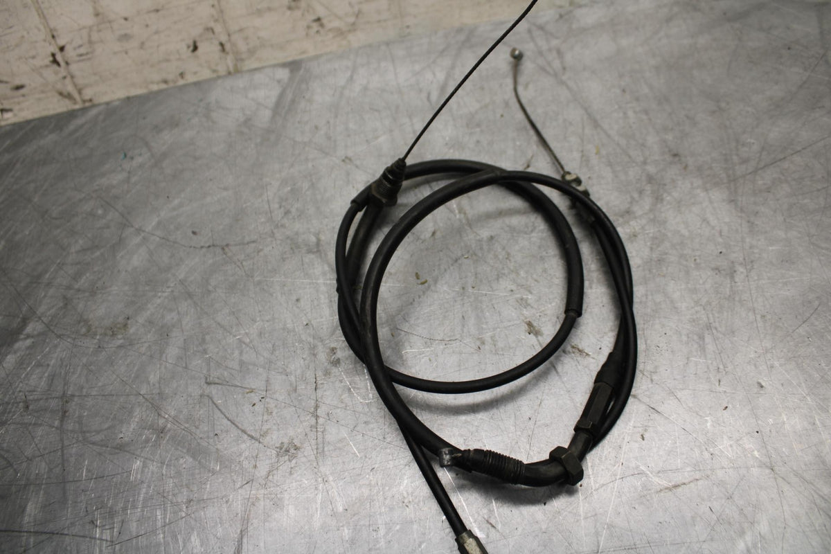 02-03 HONDA CBR900RR 954 THROTTLE CABLES LINES BB497