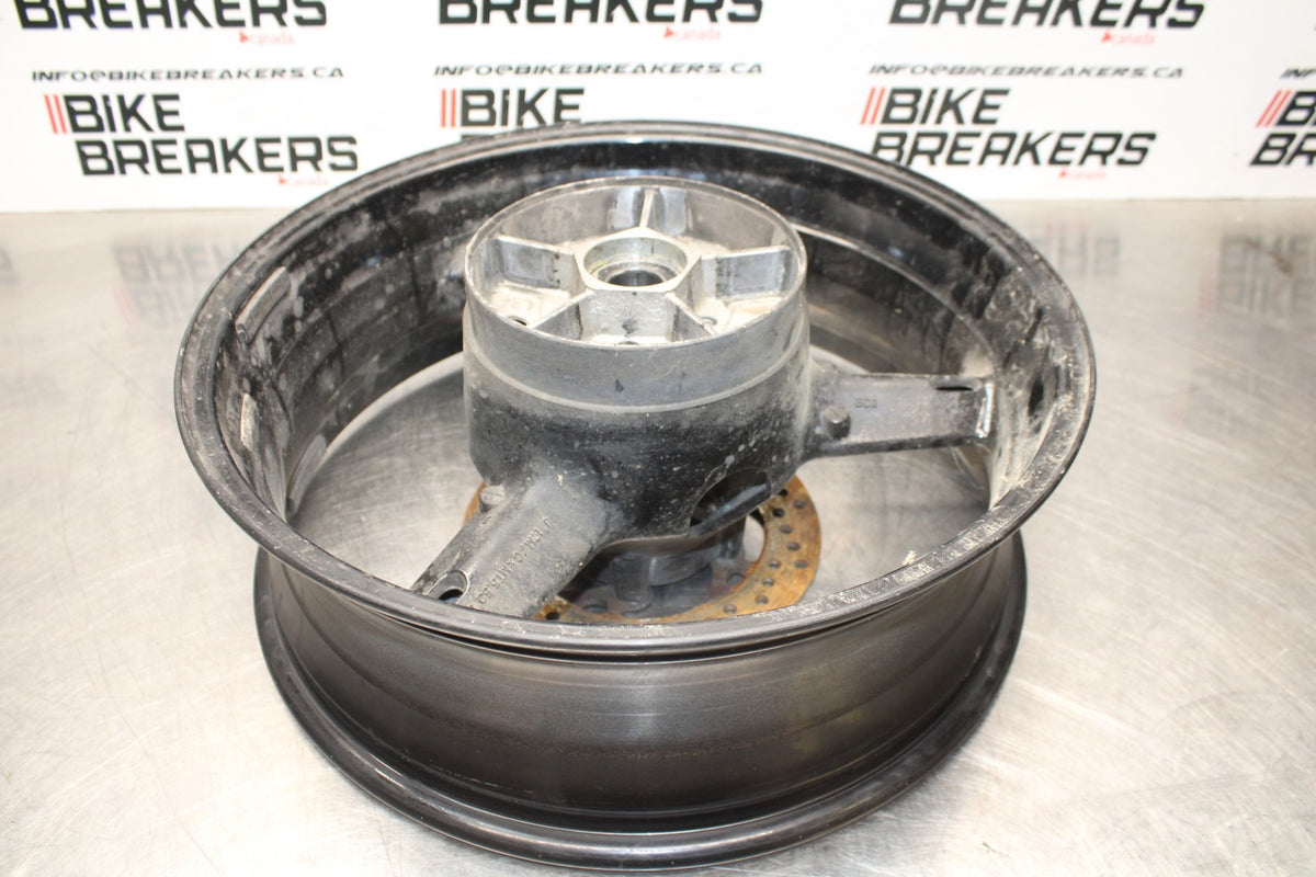 04-05 SUZUKI GSXR600 REAR WHEEL BACK RIM & ROTOR BB792
