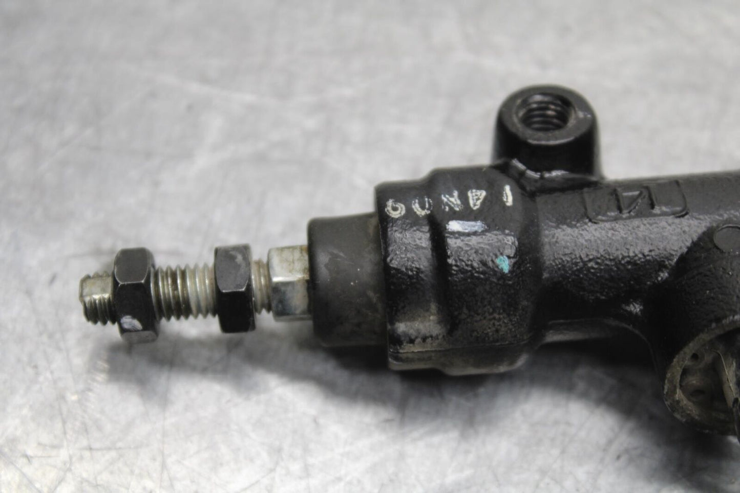 15-16 KAWASAKI EX300 REAR BACK BRAKE MASTER CYLINDER W RESERVOIR BB635