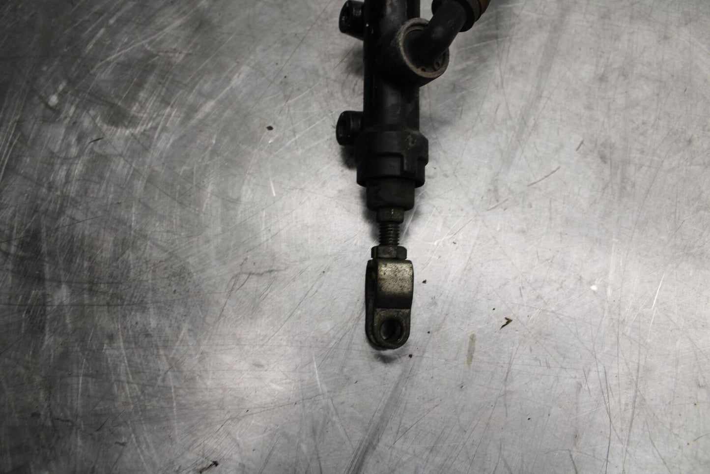 08-12 KAWASAKI NINJA 250R EX250J REAR  BRAKE MASTER CYLINDER W RESERVOIR BB496