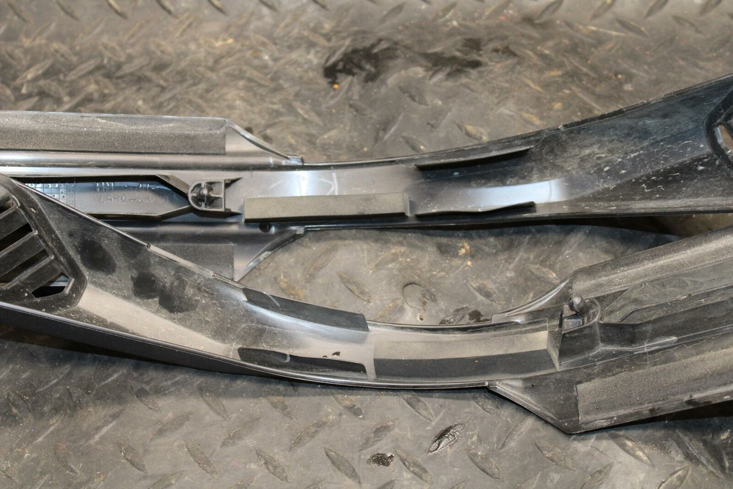 12-17 KAWASAKI NINJA 650 RIGHT LEFT GAS FUEL TANK PANELS COVERS TRIM SET  BB211