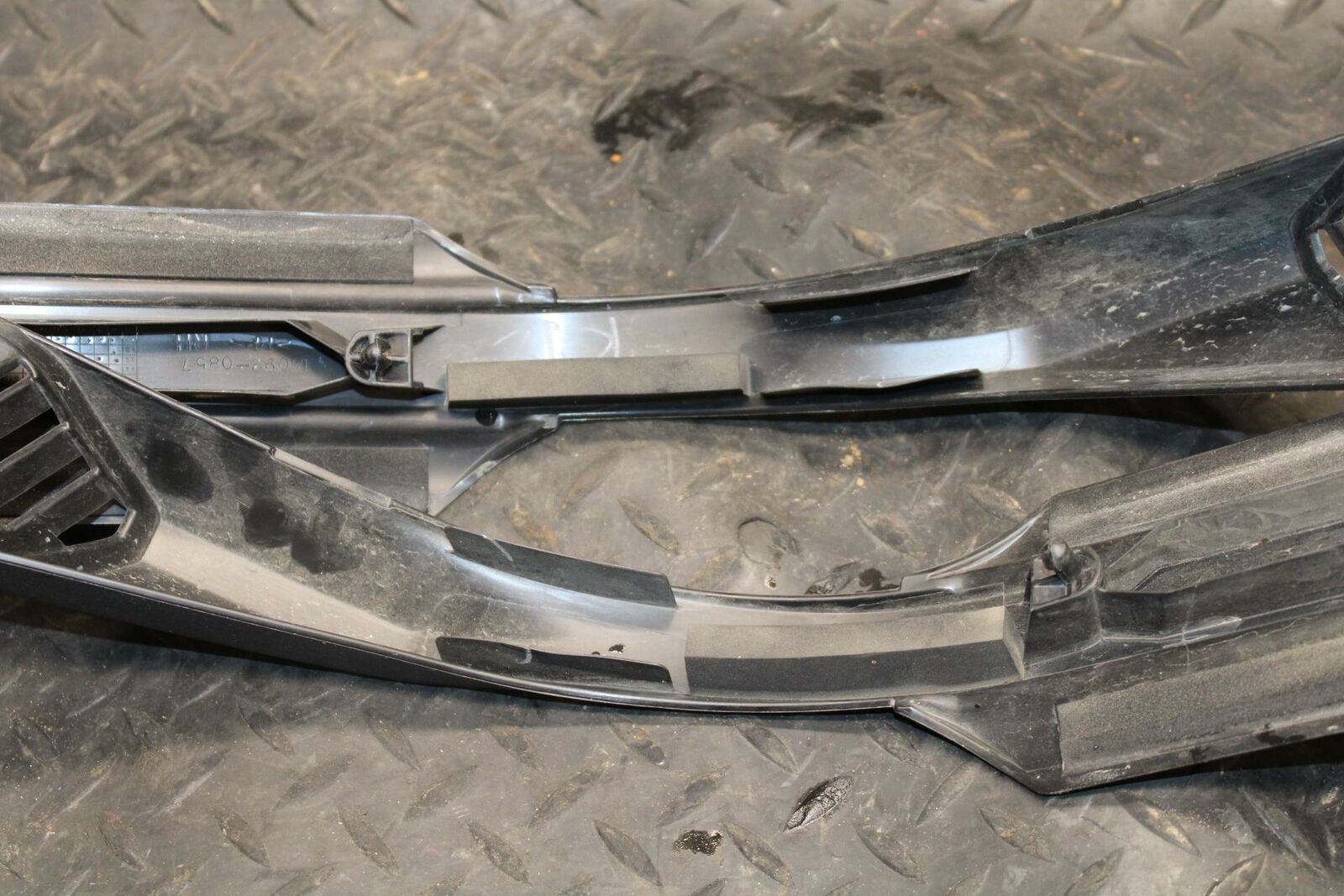 12-17 KAWASAKI NINJA 650 RIGHT LEFT GAS FUEL TANK PANELS COVERS TRIM SET  BB211