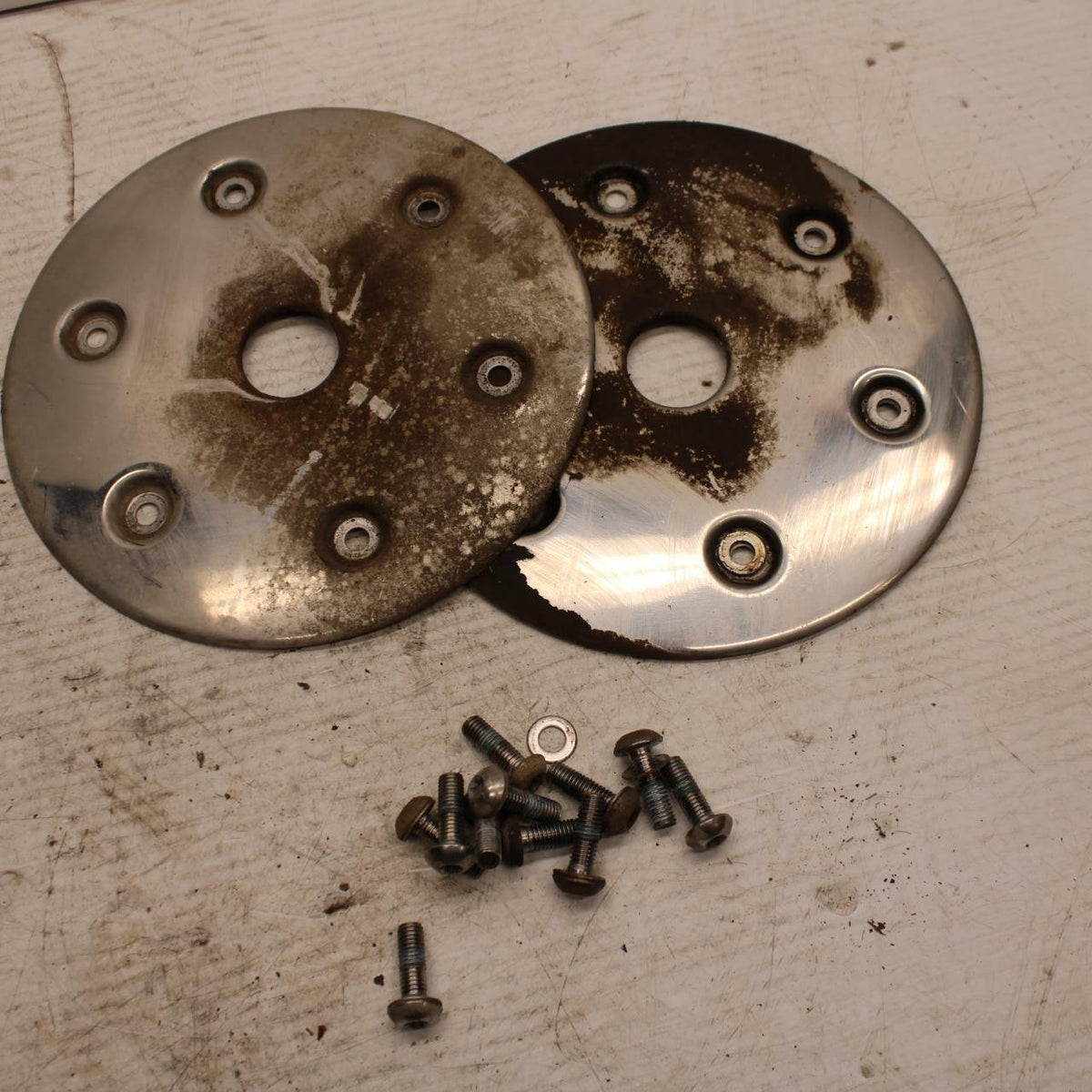 07-08 YAMAHA V STAR 1300 FRONT WHEEL COVER BB303