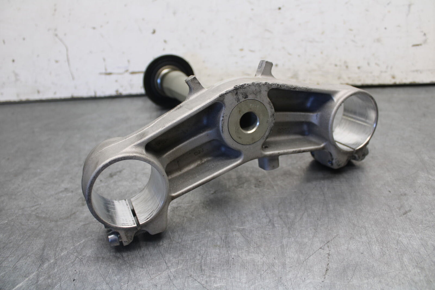 09-12 KAWASAKI NINJA ZX6R FRONT FORKS CLAMP LOWER TRIPLE TREE STEM BB698