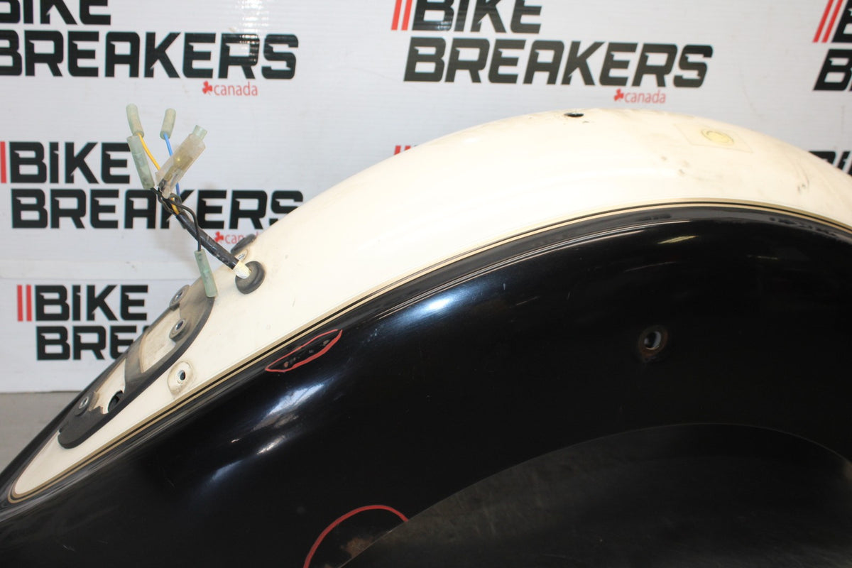 08 YAMAHA V STAR 1100 XVS1100AW CLASSIC REAR BACK WHEEL FENDER MUD GUARD BB916
