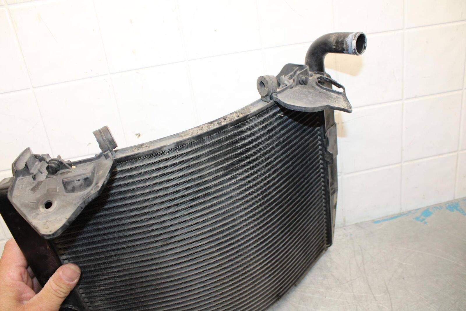 09-12 HONDA CBR600RR ENGINE RADIATOR MOTOR COOLER COOLING RADIATER BB450