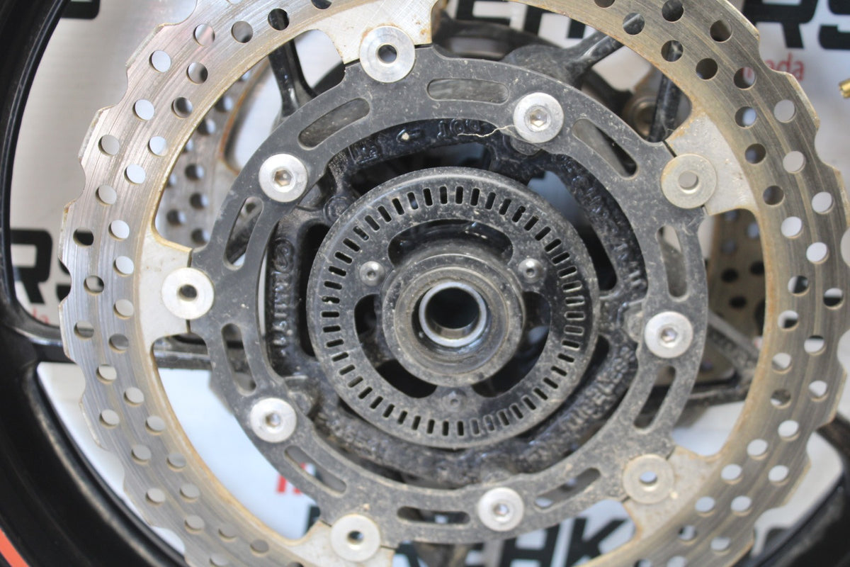 23 KAWASAKI NINJA 650 EX650 FRONT WHEEL FRONT RIM & ROTORS BB920