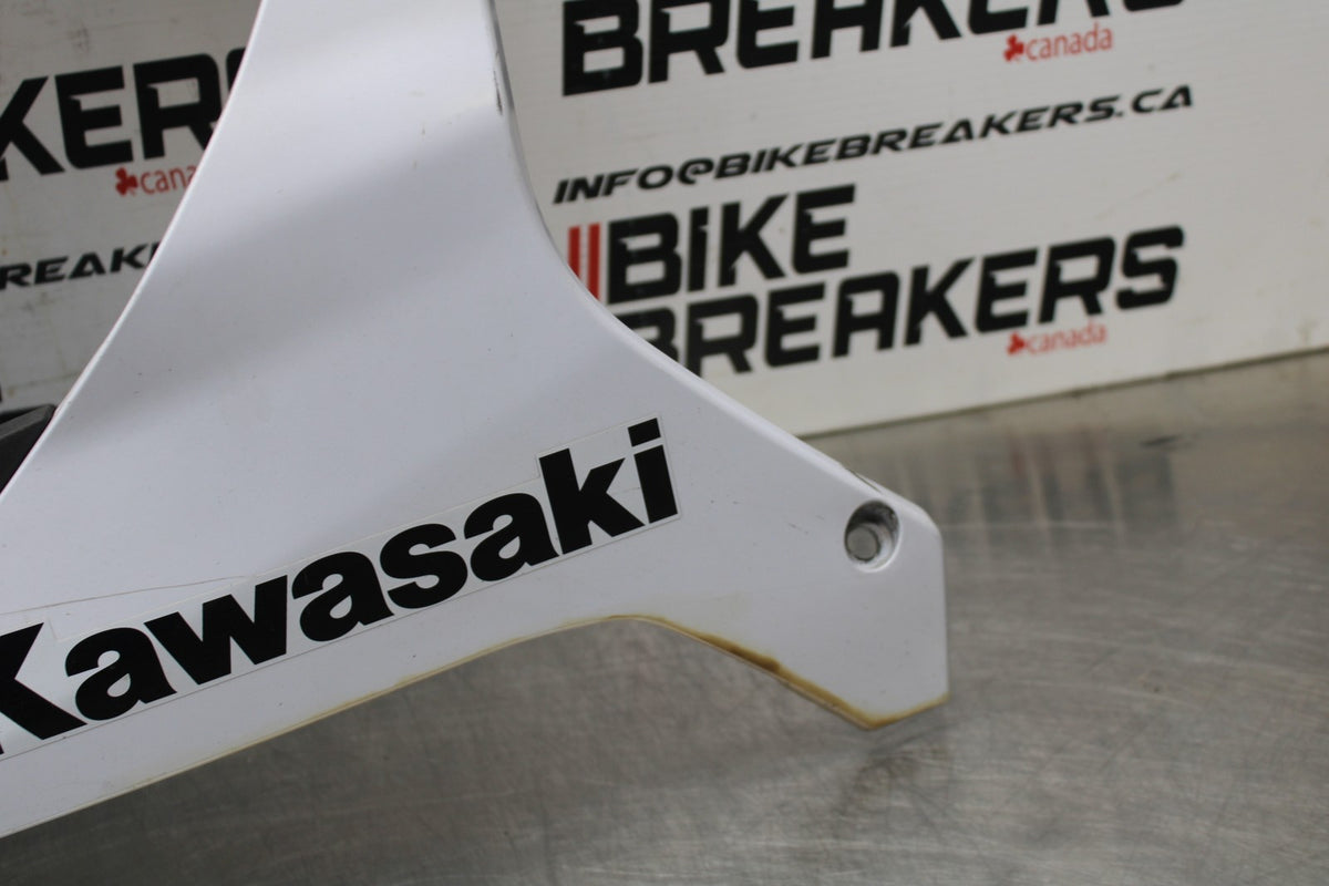 11-15 KAWASAKI NINJA ZX10R LEFT LOWER MID UPPER SIDE FAIRING COWL BB840
