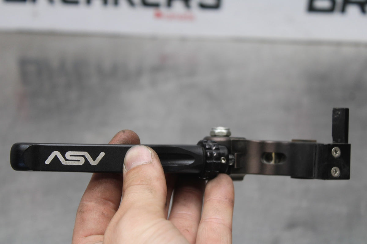 08 KAWASAKI NINJA ZX10R ASV RIGHT CLIPON HANDLEBAR BRAKE LEVER BB902
