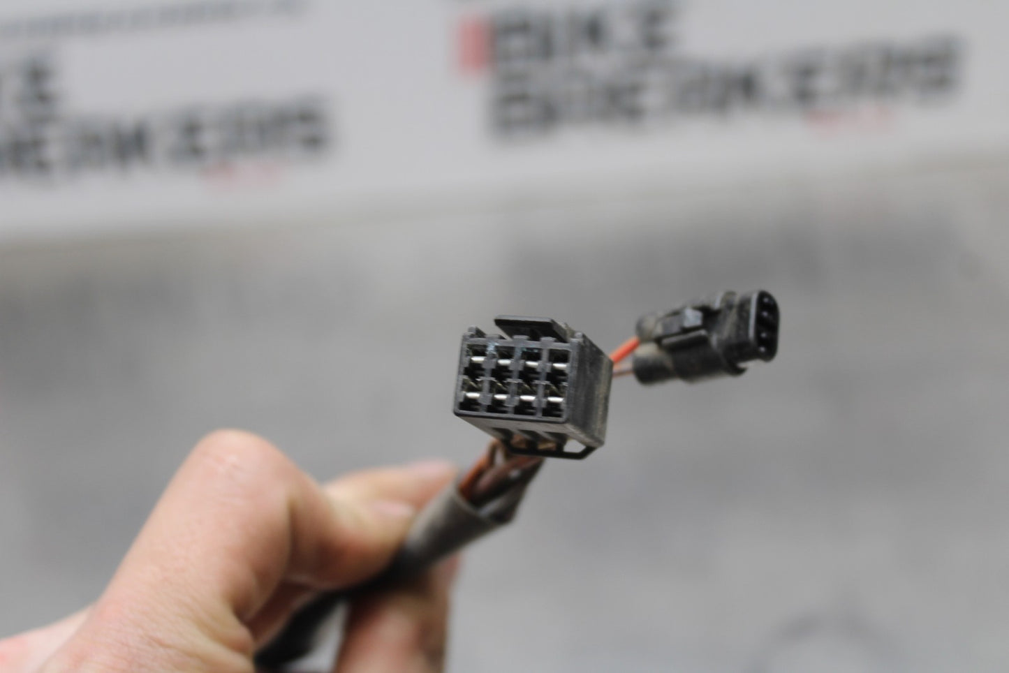 08-10 SUZUKI GSXR 600 LEFT CLIP ON HANDLE HORN SIGNALS SWITCH SWITCHES BB202
