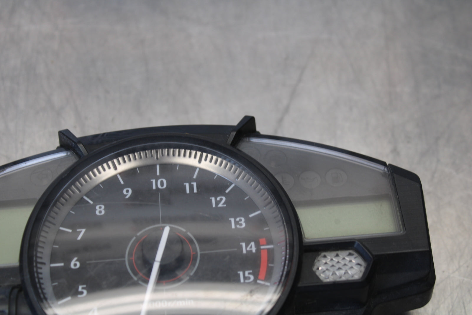 07-08 YAMAHA YZF R1 SPEEDO TACH GAUGES CLUSTER SPEEDOMETER TACHOMETER BB160