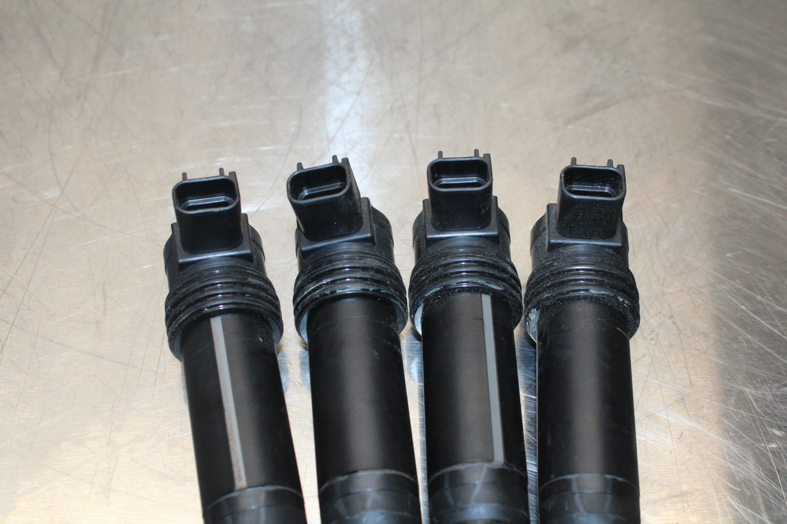 13-17 KAWASAKI NINJA ZX6R ZX636 ABS IGNITION COILS COIL SPARK PLUG CAPS BB143