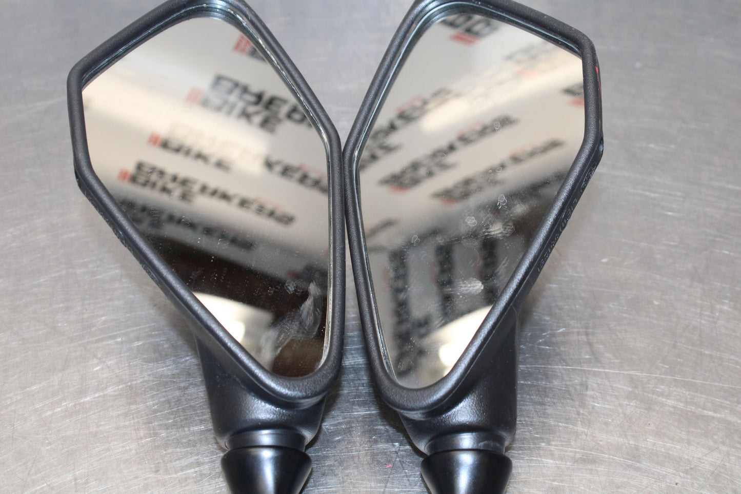 18-23 KAWASAKI NINJA 400 EX400 ABS REAR VIEW MIRROR SET PAIR MIRRORS BB192